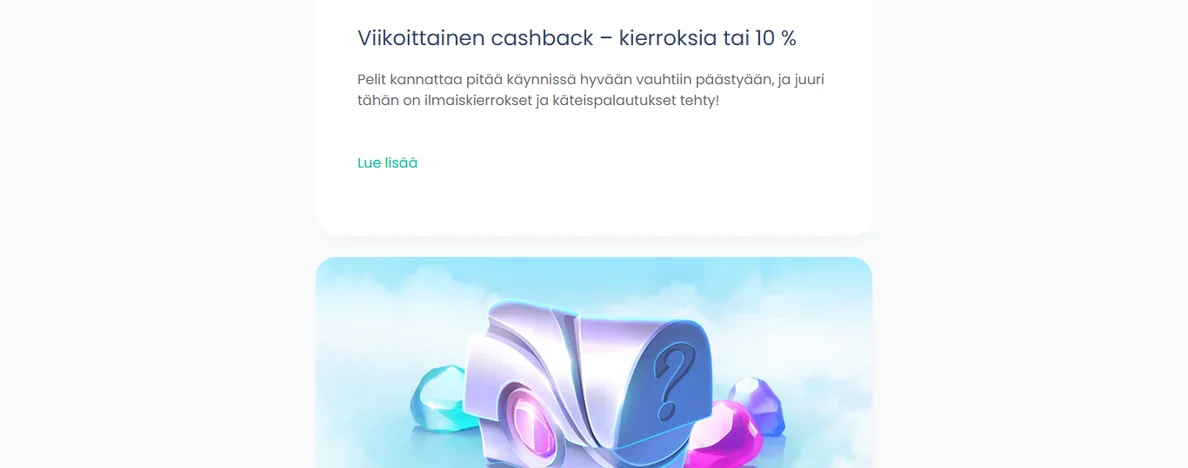 Lunasta Wisho Casino mysteeribonus